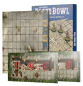 Preview: Warhammer - Blood Bowl: Bretonnian Pitch: Double-Sided Pitch and Dugouts